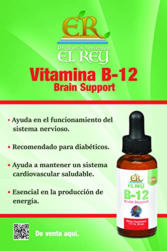 Información nutricional vitamina B-12 El Rey