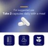 Información nutrimental Cúrcuma Curcumin Research Verified
