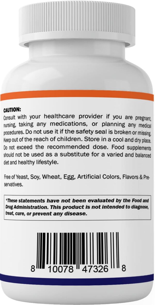 Información nutrimental Vitamatic Vitamina B12