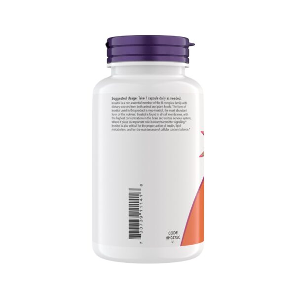 Información de producto Inositol Now Foods 200 cápsulas vegetarianas