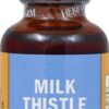 Información trasera extracto cardo mariano Herb Pharm