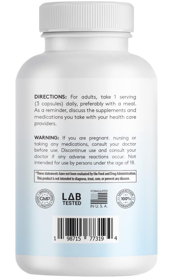 Etiqueta frontal Infusions CoQ10 600 mg