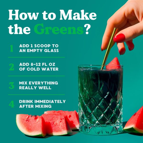 Ingrediente natural polvo Daily Greens Simply Blossom Nutrition