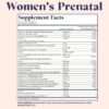 Ingredientes activos FullWell Fertility Trio vitaminas prenatales