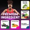 Ingredientes naturales cápsulas graviola con saúco y cúrcuma
