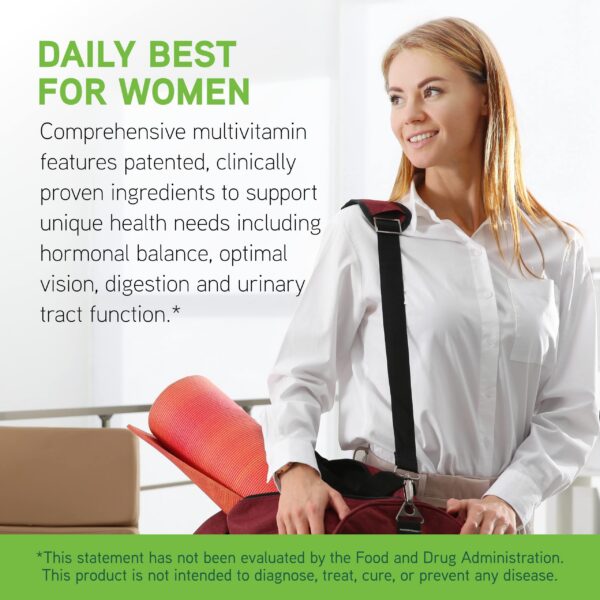 Ingredientes DAVINCI Labs Daily Best Women vitaminas y extractos