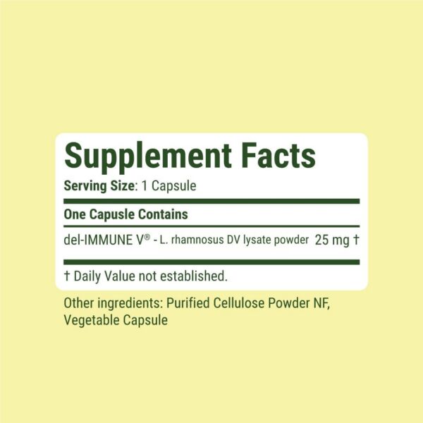 Ingredientes naturales de Del-Immune V Daily