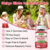 Suplemento gomitas veganas para adultos y niños salud cerebral