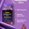 Detalle de ingredientes en gomitas de melatonina Carlyle