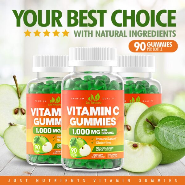 Ingredientes y colores de las gomitas