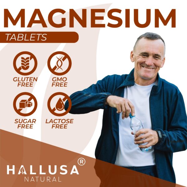 Ingredientes Hallusa magnesio óxido