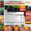 Ingredientes herbales del suplemento Shilajit Himalaya