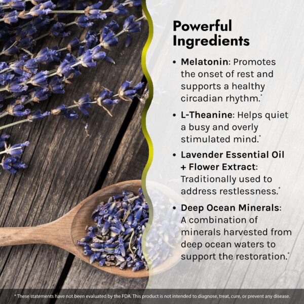 Ingredientes Irwin Naturals Stress-Defy Sleep PM