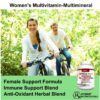 Ingredientes multivitaminas MiracleMulti mujer antioxidantes zinc