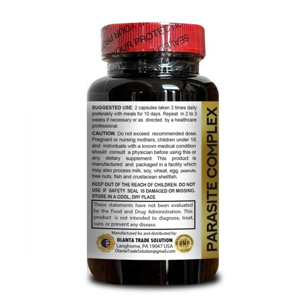 Envase frontal complejo avanzado parásitos olanta