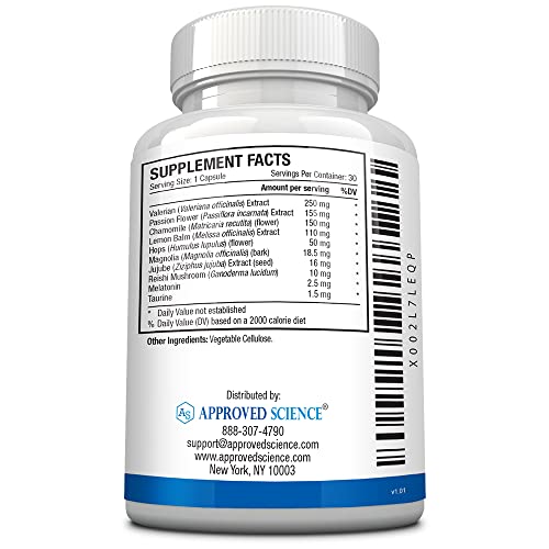 Version 1.0.0 Ingredientes naturales para reducir estrés de Anxietex Approved Science