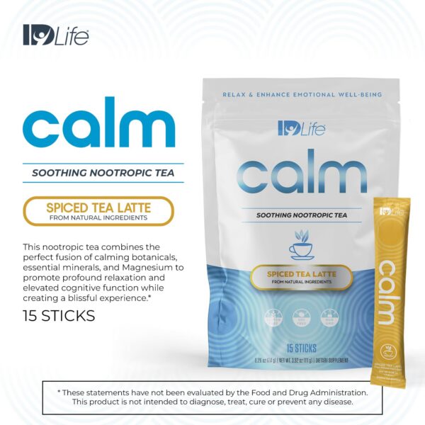 Version 1.0.0 Ingredientes naturales para bienestar emocional en polvo Calm