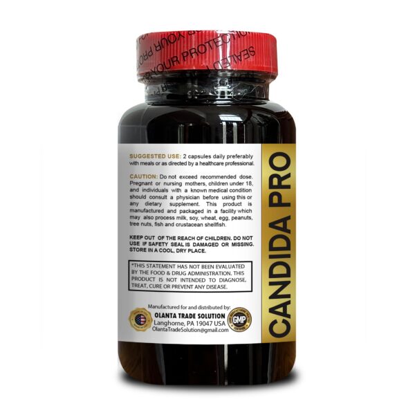 Version 1.0.0 Cápsulas Generic Candida Pro para Flora Intestinal