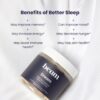 Ingredientes naturales para dormir mejor Beam Dream