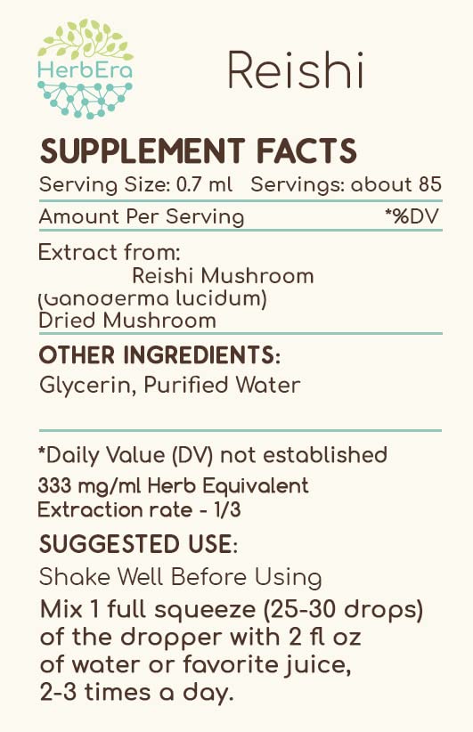 Version 1.0.0 Ingredientes naturales del extracto de Reishi B60