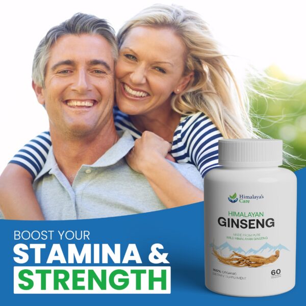 Ingredientes naturales Ginseng rojo Himalaya's Care