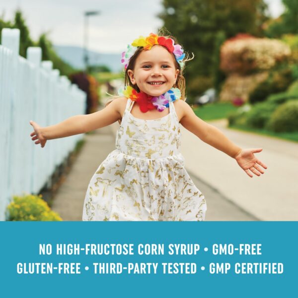 Ingredientes naturales gomitas vitaminas niños sin gmo