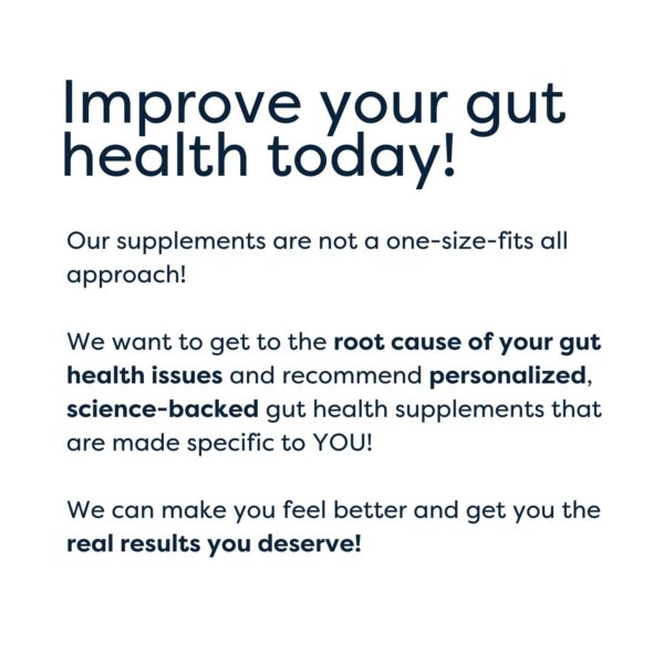 Suplemento GutPersonal The Defender muestra ingredientes naturales botánicos