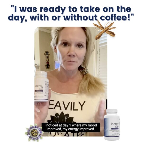 Ingredientes naturales en inergySLEEP para buen descanso