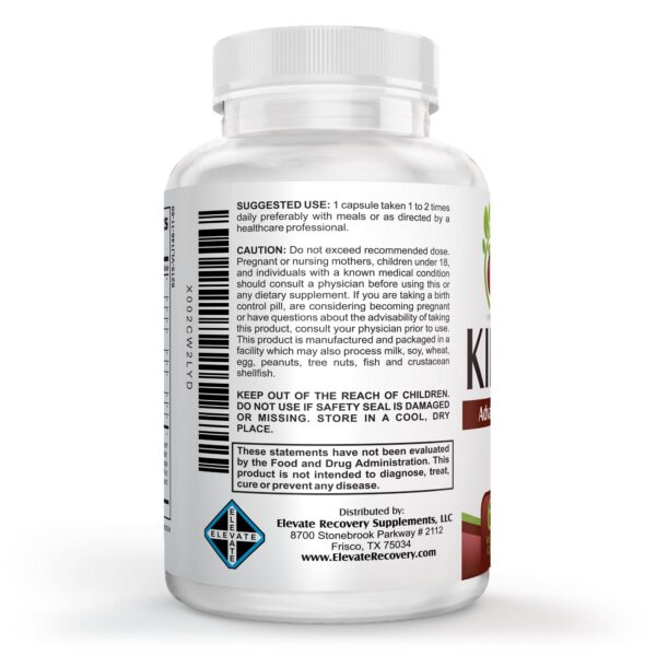 Version 1.0.0 Listados de ingredientes naturales en etiqueta de Kidney-Pro 30 días