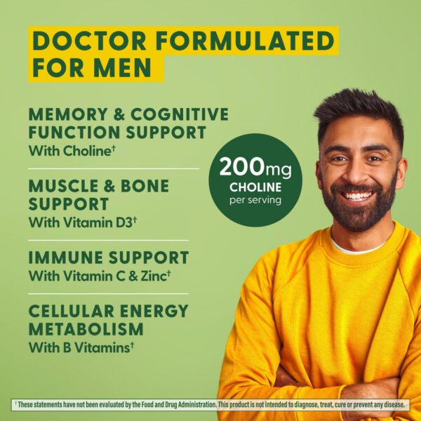Ingredientes naturales MegaFood multivitamínico para hombres