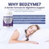 Ingredientes naturales melatonina y extractos en BedZyme