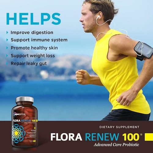 Ingredientes naturales en probióticos Flora Renew 100