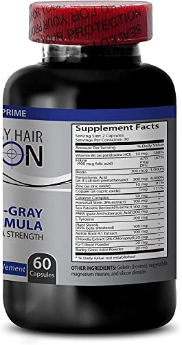 Ingredientes naturales para revertir el cabello gris y canoso