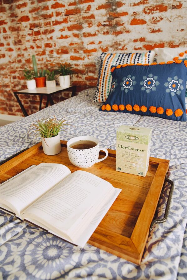 Version 1.0.0 Ingredientes naturales en el té FlorEssence de Flora