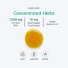Ingredientes naturales en tónico Vitanica cúrcuma