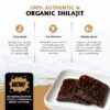 Ingredientes orgánicos y naturales barra Shilala sin azúcar