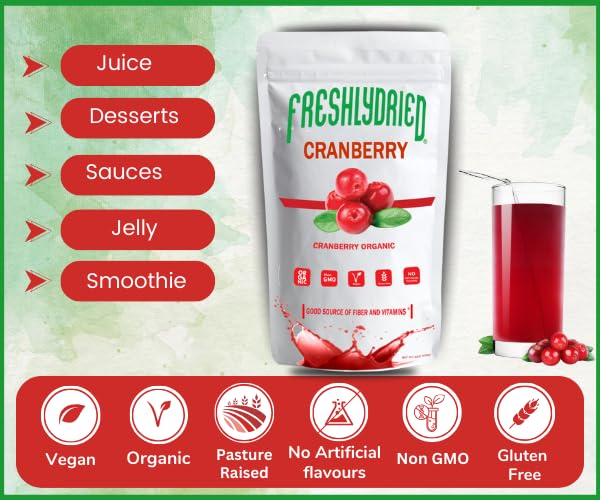 Ingredientes naturales del polvo de arándano Freshlydried para salud