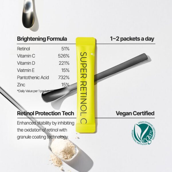 Ingredientes Super RetinolC VITALBEAUTIE