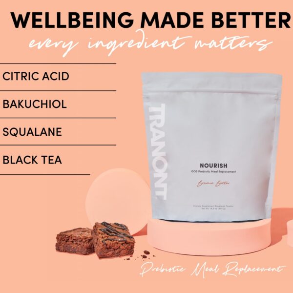 Version 1.0.0 Ingredientes superalimentos orgánicos en Tranont Nourish Batido