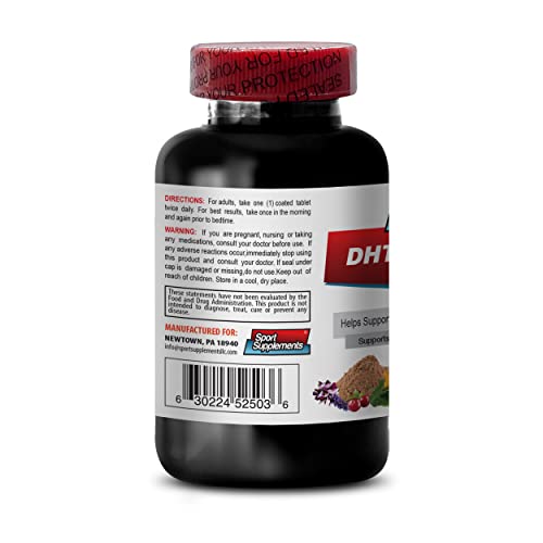 Ingredientes naturales del suplemento bloqueador DHT para cabello