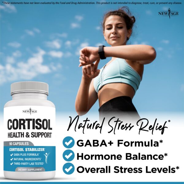 Version 1.0.0 Ingredientes suplemento cortisol NEW AGE para mujeres
