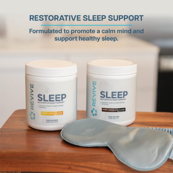 Ingredientes clave suplemento sueño Revive MD