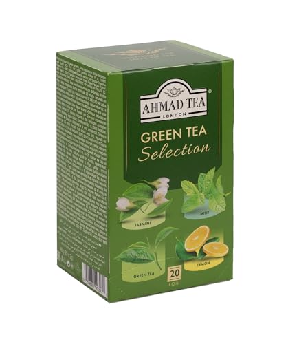 Ingredientes té verde Ahmad Tea sabor natural sin azúcar ni aditivos