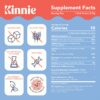 Ingredientes veganos y sin alérgenos para bebida Kinnie Kids