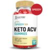 Ingredientes veganos y sin GMO Speedy Keto ACV gomitas