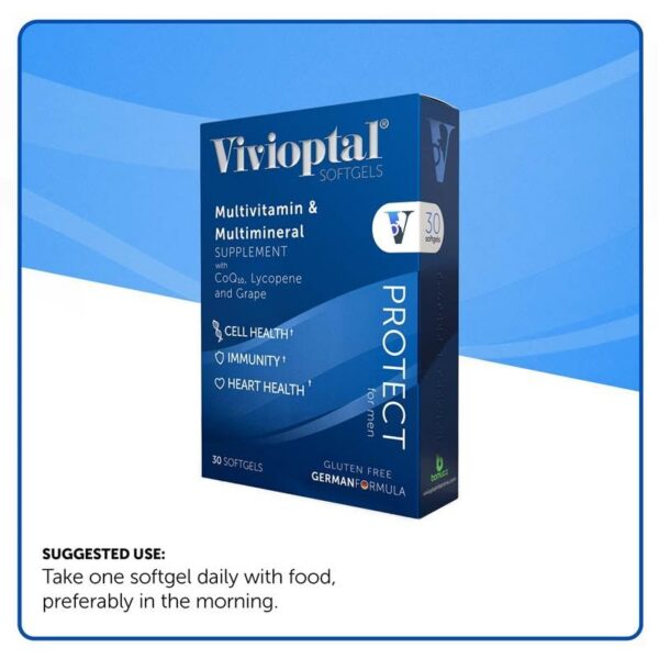 Ingredientes de Vivioptal para Hombres