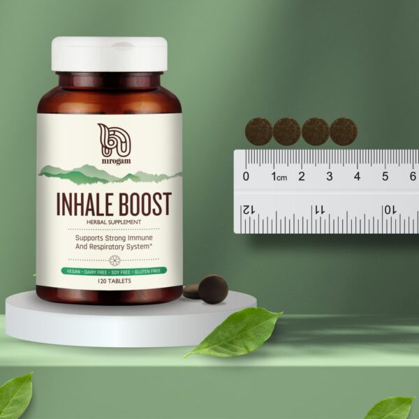 Inhale Boost suplemento detox pulmonar Nirogam