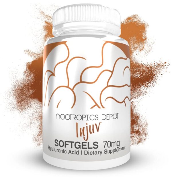 Detalle de cápsulas Injuv Softgels