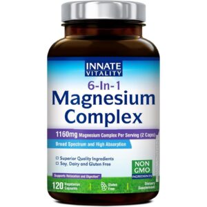 Frente de la etiqueta Innate Vitality Magnesium Complex
