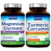Botella de Innate Vitality Magnesium Glycinate y Turmeric